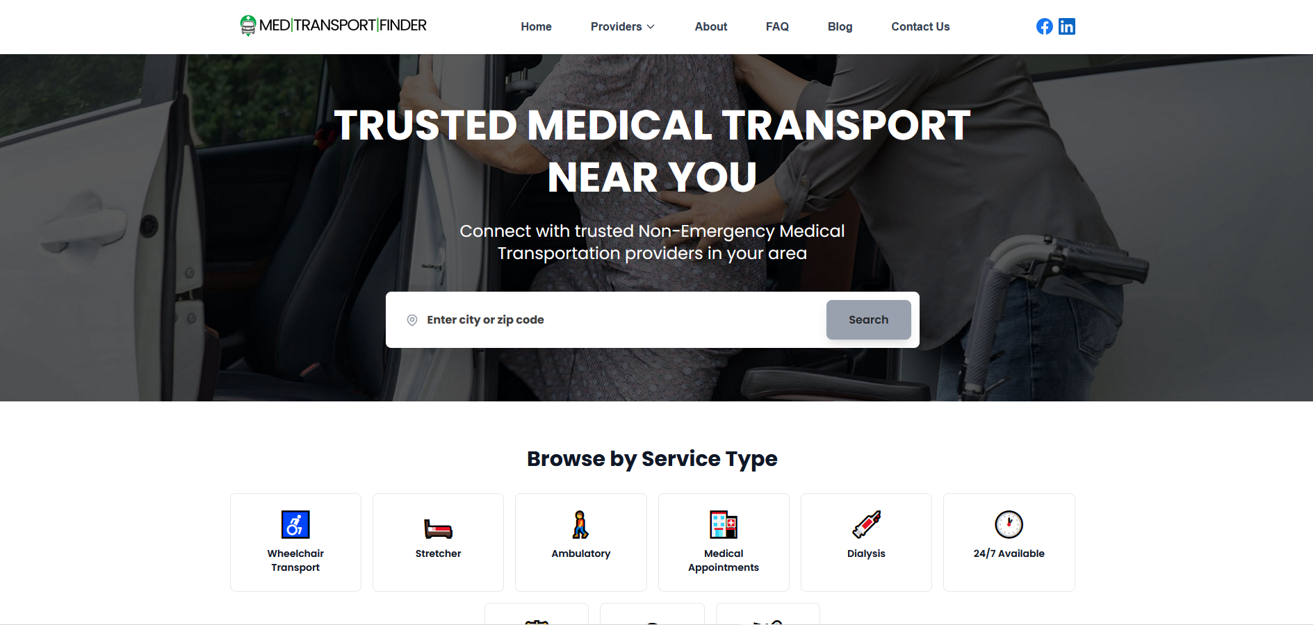 MedTransport Finder